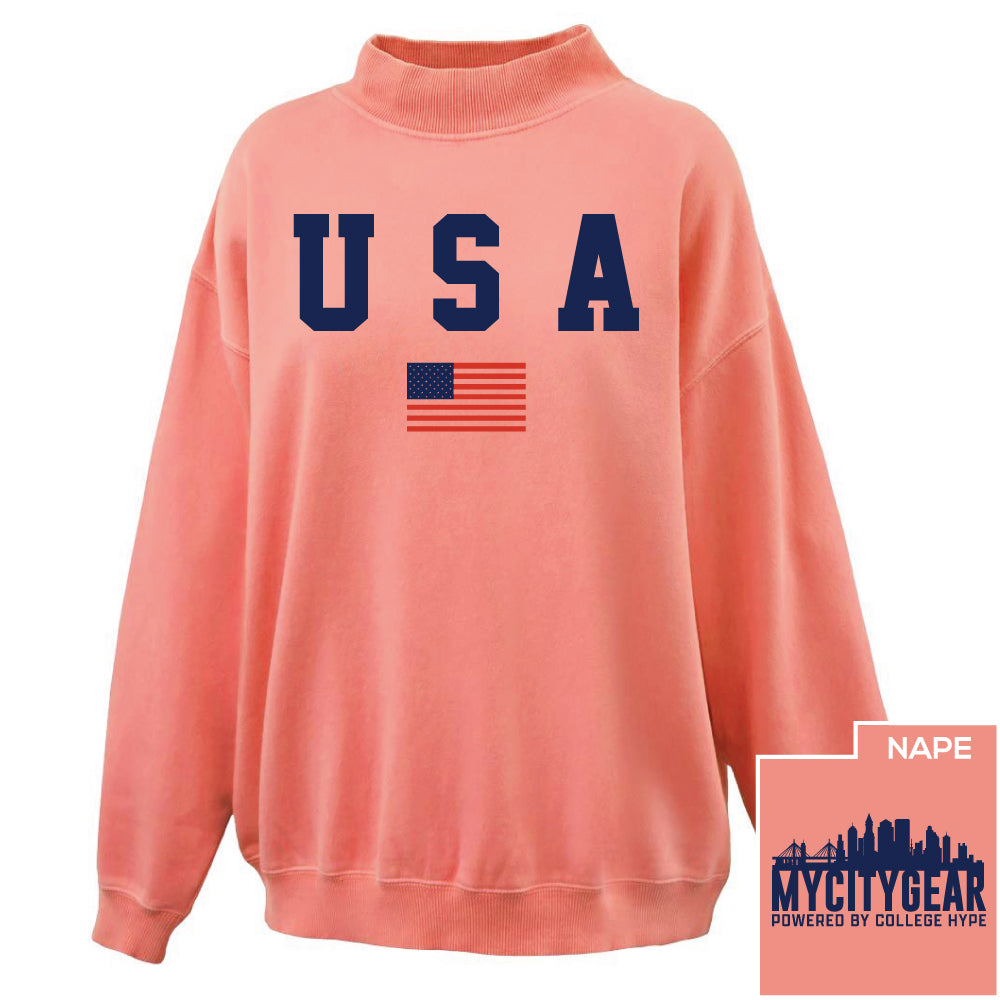USA Mockneck
