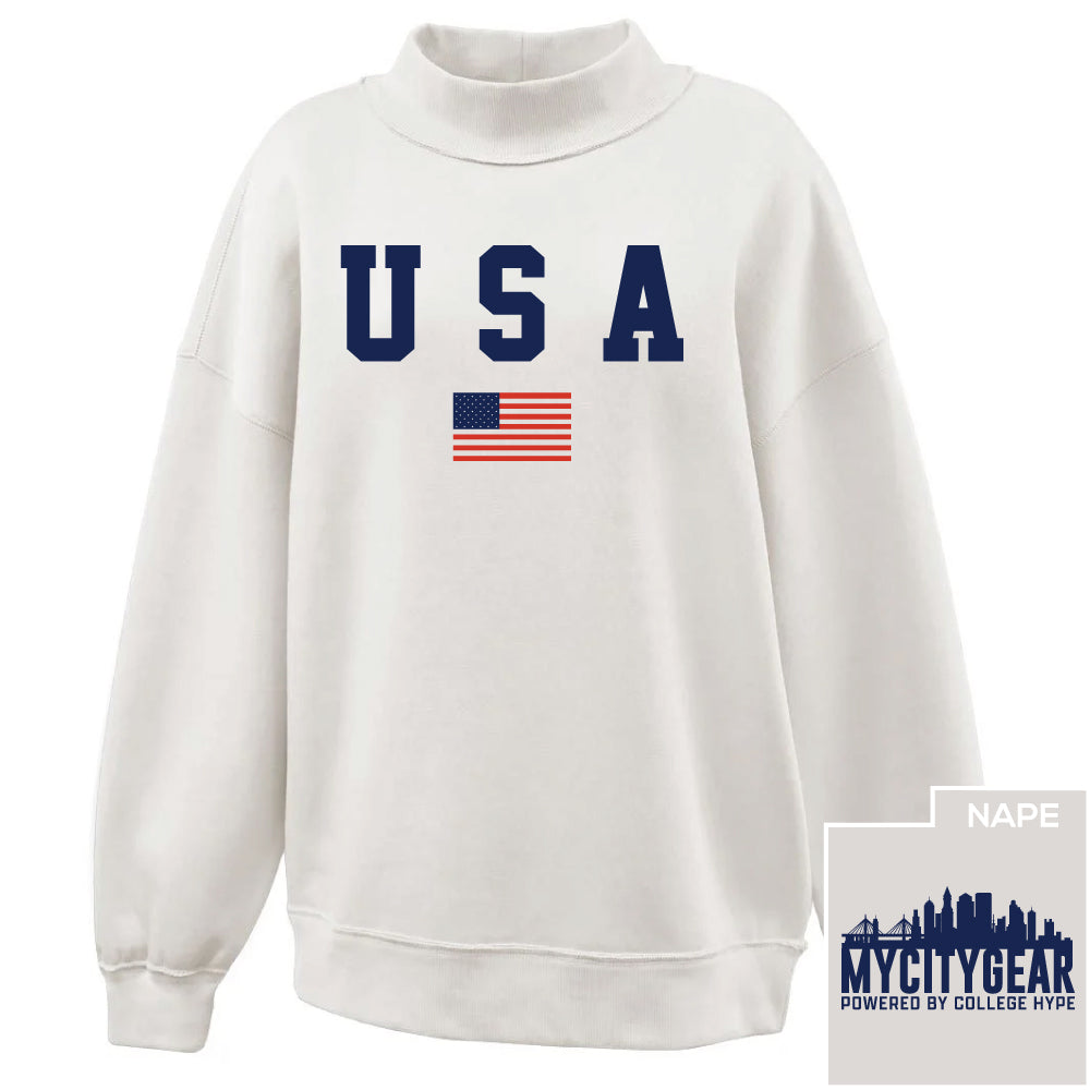 USA Mockneck