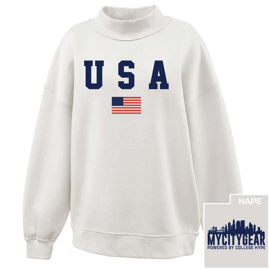 USA Mockneck