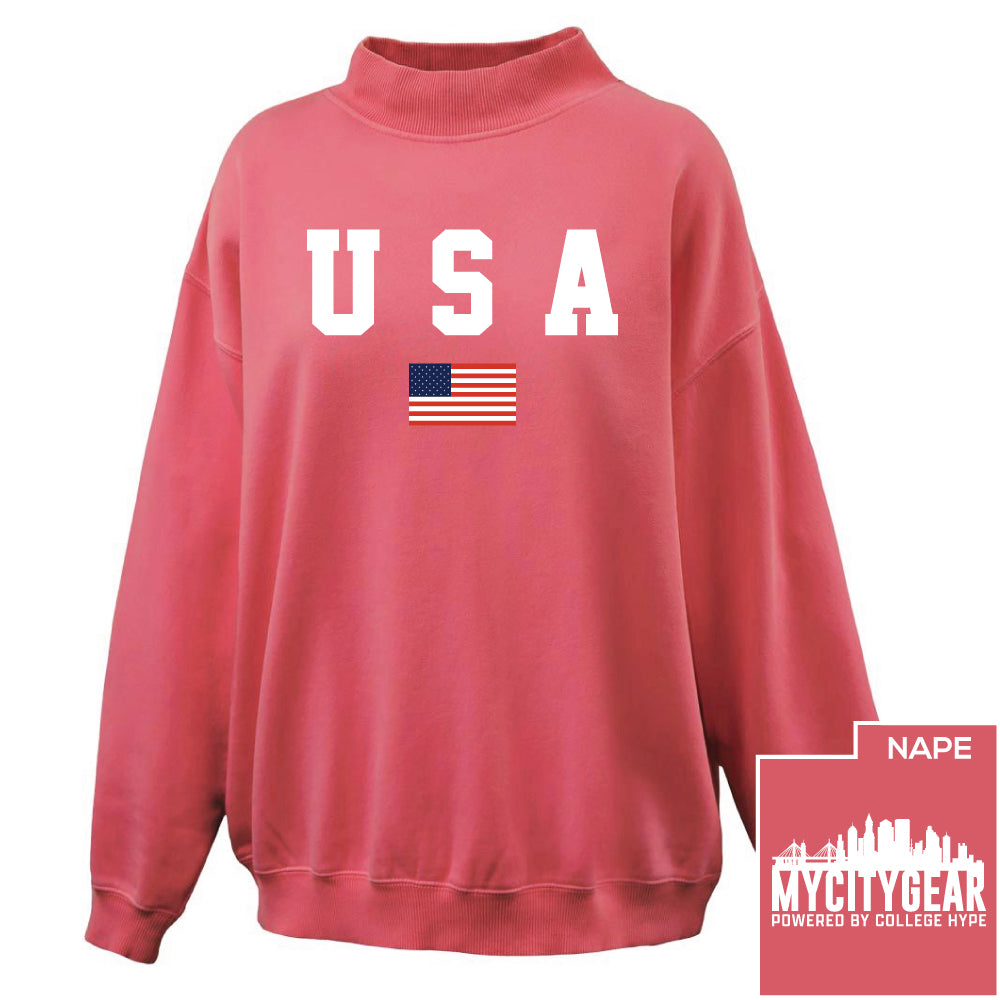 USA Mockneck