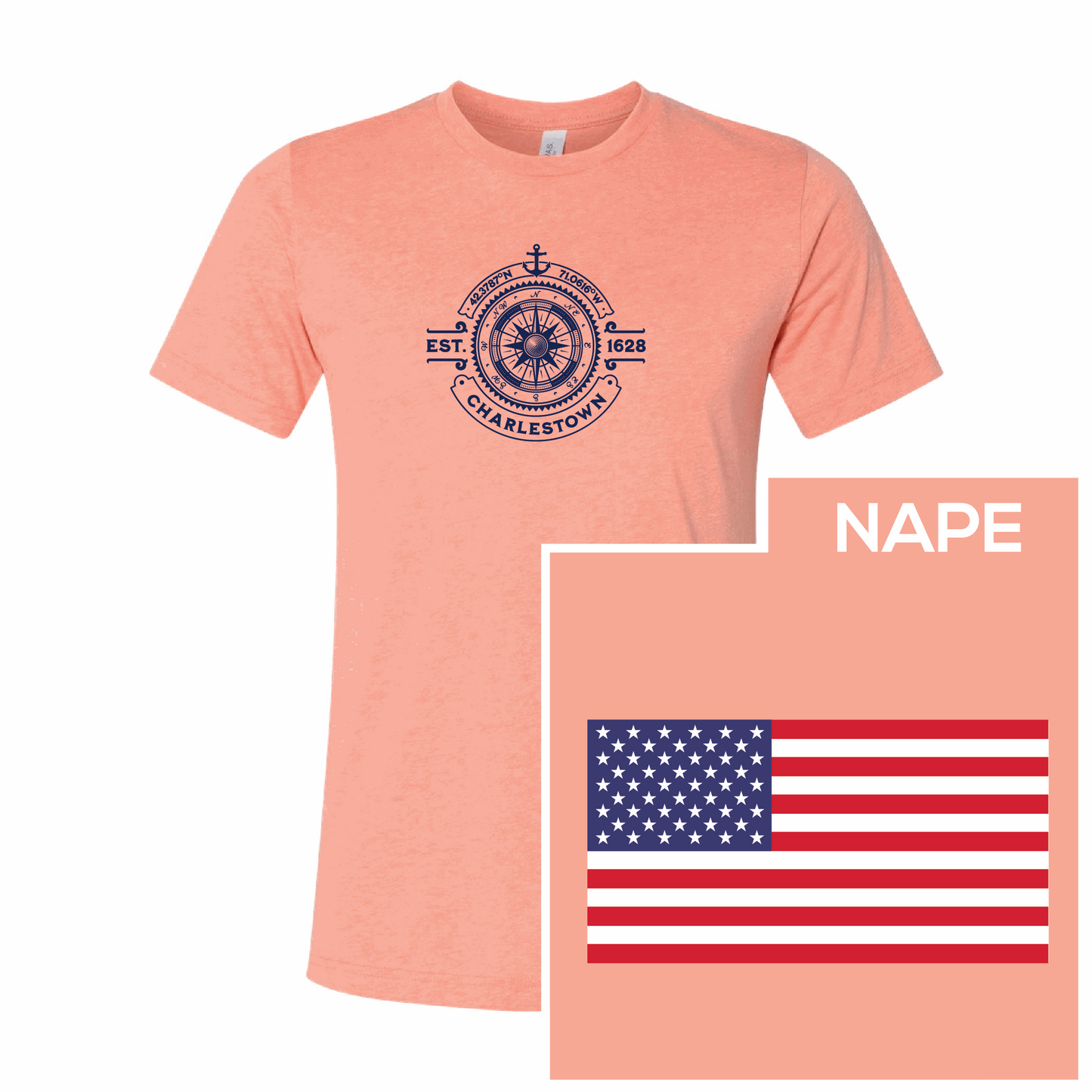 Charlestown Nautical Tee My City Gear