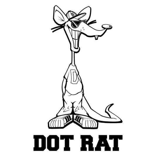 Dot Rat Sticker